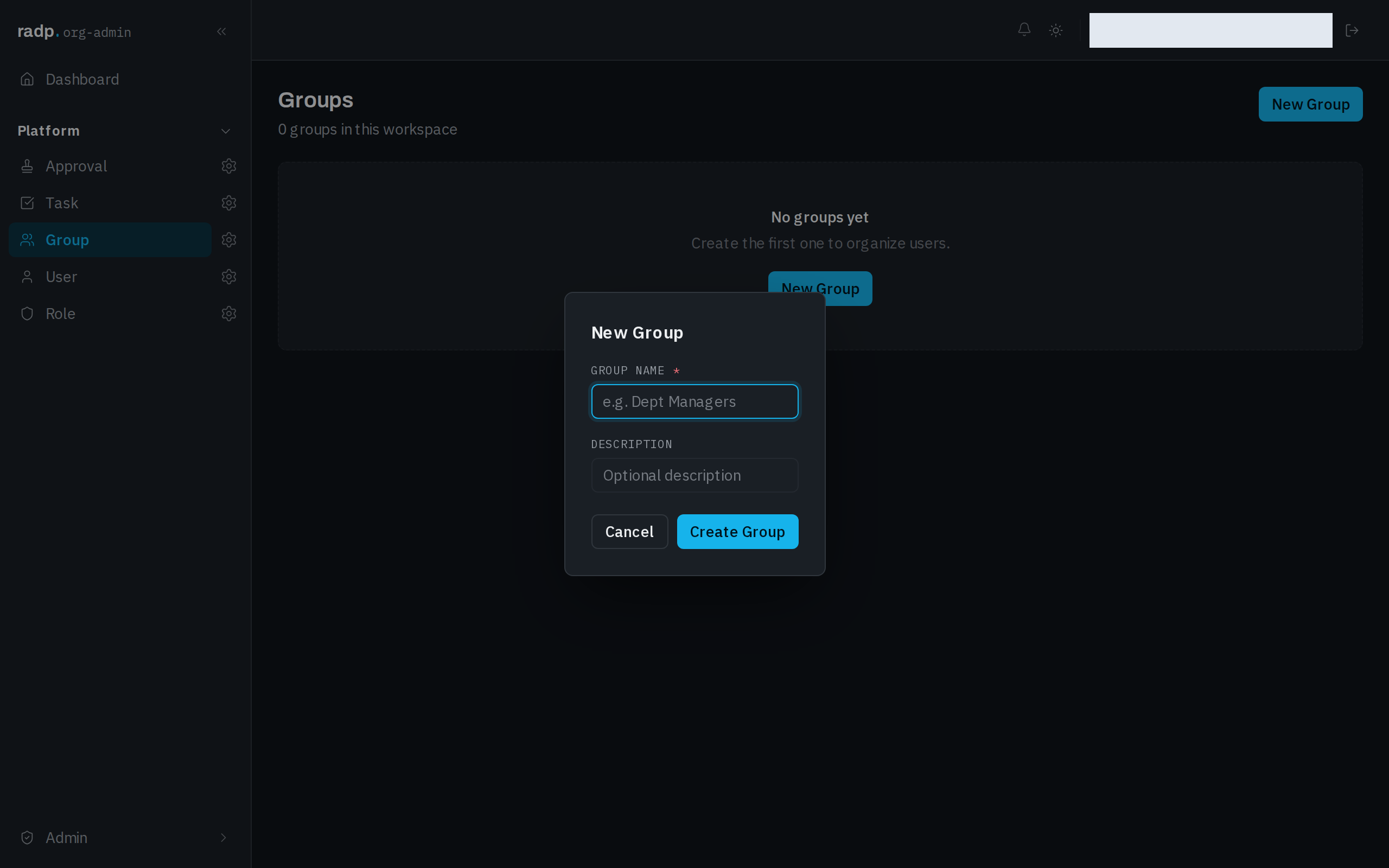 The New Group form