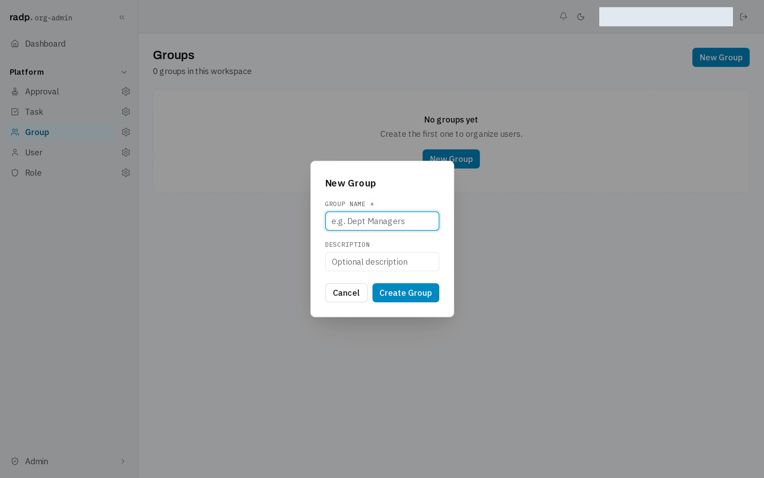 The New Group form